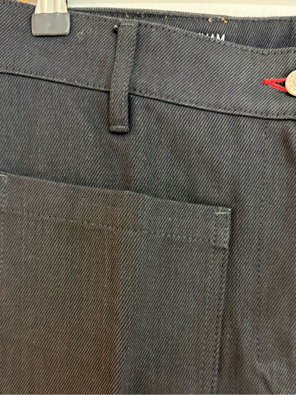 VICTORIA BECKHAM Black High-Rise Wide Leg Jeans NWT - Picture 9 of 9